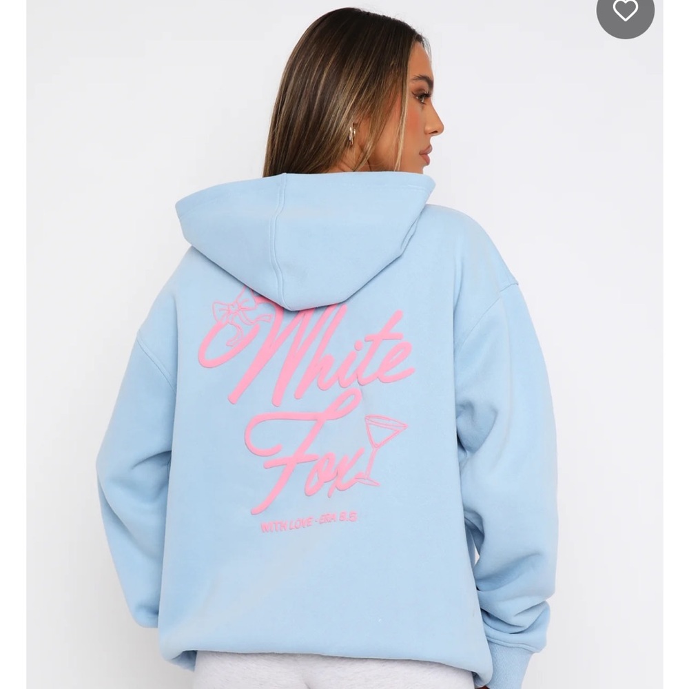 White Fox ‘With Love & Kisses’ Oversized Hoodie